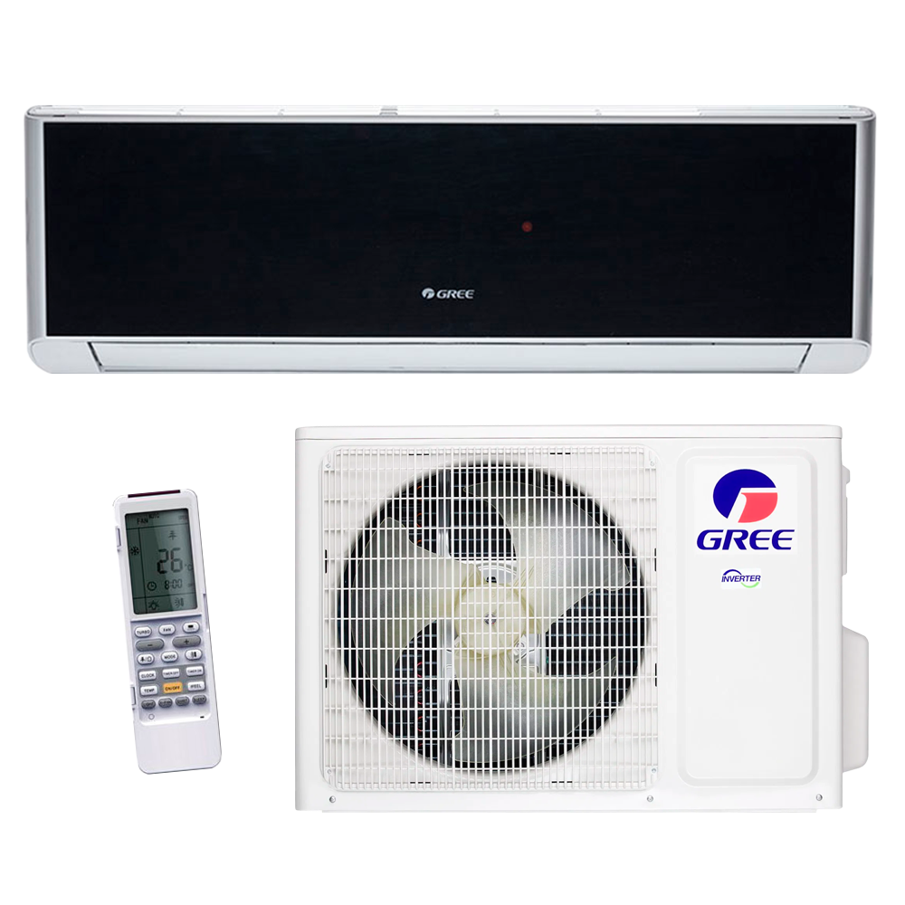 Кондиционер GREE Amber Standart GWH24YE-S6DBA2A Silver Black