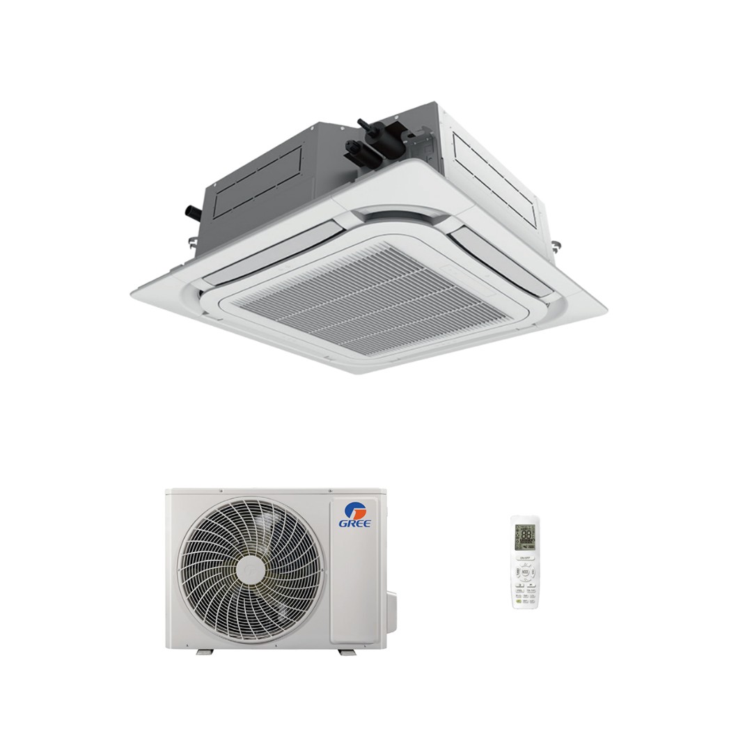 Кондиционер кассетного типа Gree GUD100W1/NhB-S/GUD100T1/B-S(220В)